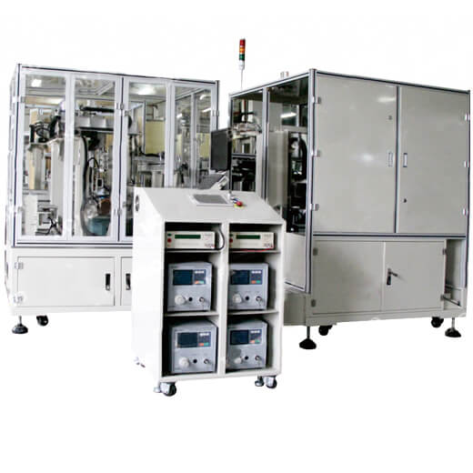 全自動電池蓋焊接和泄漏測試機 鋁殼電池生產(chǎn)線