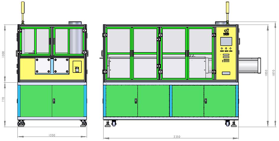 64通道立式軟包電池熱壓成型機用于軟包電池生產(chǎn)線