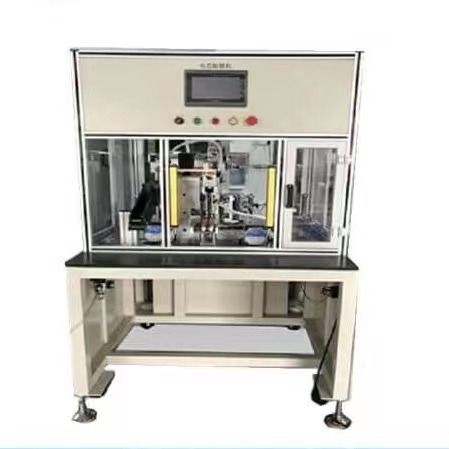 軟包電池頂側(cè)封后自動立式電池MYLAR粘貼機